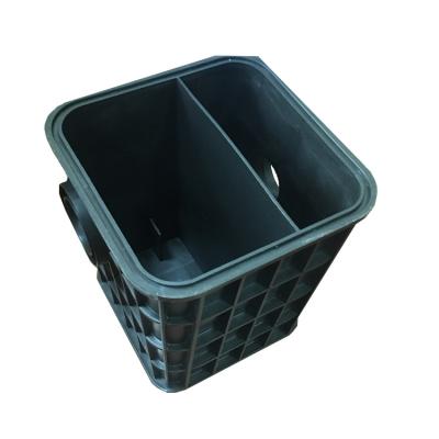 China Sewage Restaurant Kitchen Sewer System Treatment Grease Trap In Stock PP Oil Water Separator Plastic Grease Trap for sale