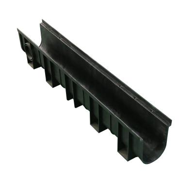 China Modern High Quality HDPE Plastic Drainage Ditch With 500mm Gutter Cover for sale