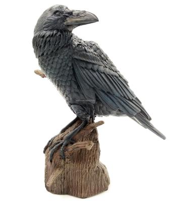 China Simulation Model Customized Resin Lifelike Animal Animal - Crow Model Furnishing Articles For Ornament for sale