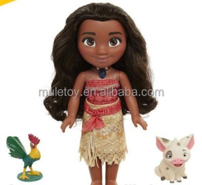 China Cartoon Toy Hot Sale Movie Model Toys Moana Anime Figures For Gift for sale