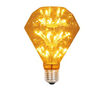 Κίνα Οδηγημένες 3w Edison Decorative γυαλιού κρυστάλλου διαμαντιών G95 E27 βολβός λάμπες φωτός προς πώληση