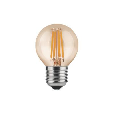 China G45 Glof Ball Edison Filament Bulbs 4W / 6W LED Color Outdoor Bulb for sale