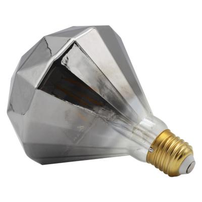 China Rauchige Diamant Edison-Faden-Birnen wärmen weiße geführte Edison-Birne E27 Dimmable zu verkaufen