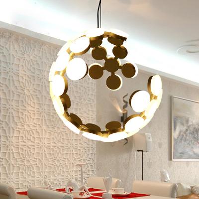 China Modern Round Lantern pendant light fixture For Indoor Home Lighting Fixtures for sale