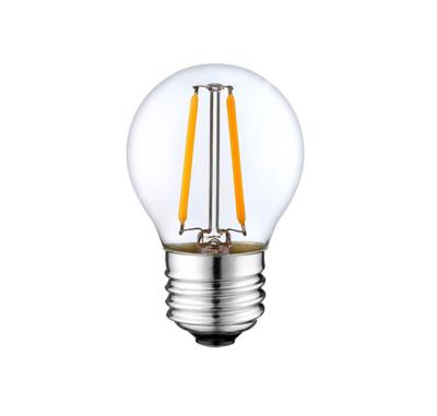 Κίνα Η σαφής σφαίρα Edison Filament Bulbs 4w 400lm G45 E27 γκολφ οδήγησε το μίνι βολβό σφαιρών ινών προς πώληση