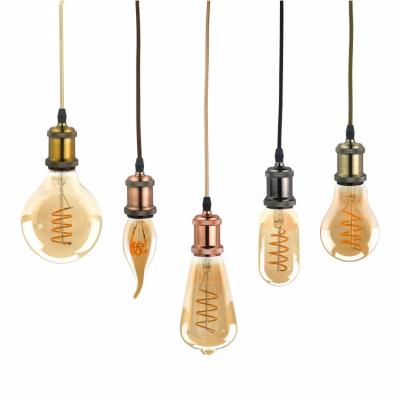 China Zachte 230V Spiraalvormige Edison Filament LEIDENE van 4W ST64 Gloeilamp Te koop