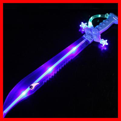 China Light up plastic sword toy: hot sale party flashing toys light up plastic led light swords for sale