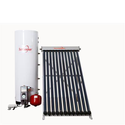 China Separate Design Vacuum China Collector Outdoor Professional Hot Water Shower To Pressure Portable Solar Water Heater for sale