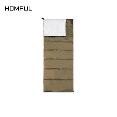 China HOMFUL Wholesale Outdoor Portable Camping Lightweight Hollow Sleeping Envelope Type Bag for sale