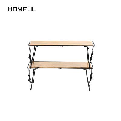 China HOMFUL Outdoor Multifunctional Outdoor Activities New Arrival Portable Folding Camping Table for sale