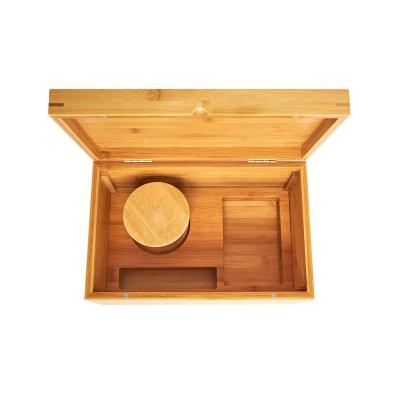 China Wholesale Customization Viable Customization Natural Bamboo Wooden Sorting Box Makeup Packaging And Wooden Certificate Storage Box for sale