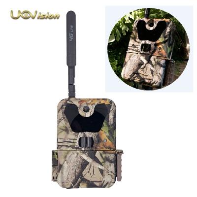 China Uovision 4G LTE Wireless System GPS Wild Hunting Surveillance Camera Wireless Game Trail Camera 1080P 20MP SD Card Waterproof IP66 for sale