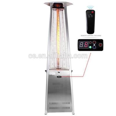 China Flame Patio Heater With Remote Control Triangle Heater With RM for sale