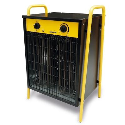 China High Power 230v/415v 50Hz Electric Fan Heater OEM Industrial Use 2kW 3kW 5kW 9kW 15kW 30kW for sale