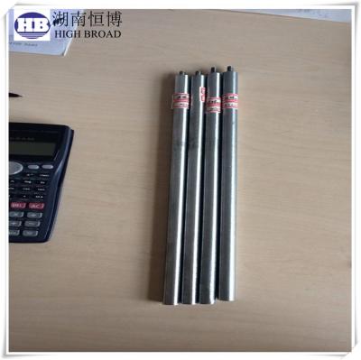 China Zinc Anode Rods for anti Corrosion of oil storage tanks in salt water sea vessel heater treaters for sale