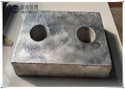 China Bolts Type Magnesium Condenser Anode AZ63C High potential for steel structurer anti fouling for sale