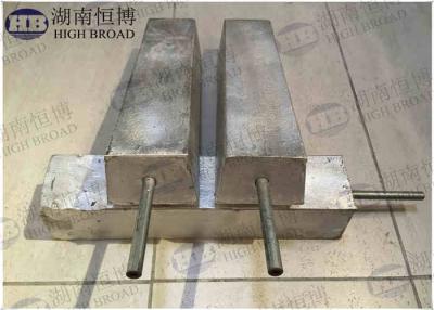 China Aluminum cathodic protection anodes for sea platforms, ship hulls, storage tanks inside, underwater pipes, piers for sale