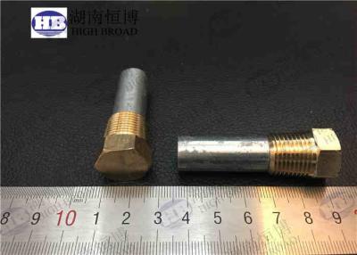 China Copper plug caps NPT Thread Engine zinc anode rod for for Yanmar Engine, Catterpiller Engine, Mitsubishi Engine, Hyundai for sale