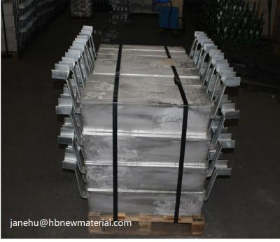 China Cathodic Protection Aluminum Anode For Seawater And Offshore Structures for sale