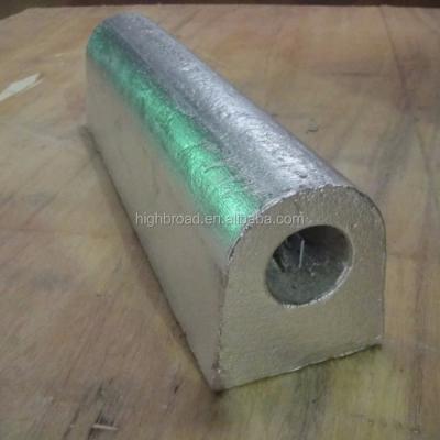 China D S R Type MMO Titanium Anode AZ /HP Alloy Easy Installation for sale