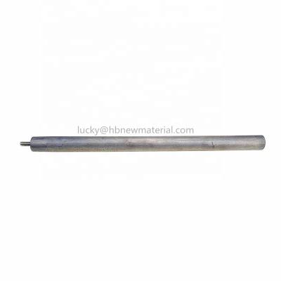 China Water Heater Anode Rod Processed by Extrusion with Galvanized Steel Caps for sale