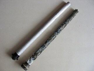 China AZ31 AZ63 Magnesium Alloy Water Heater Anode Rod Bars For Galvanized Steel Caps NPT BSPT 3/4