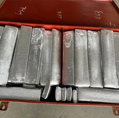 China HB7264-96 Rectangular AlAg10% Silver Master Alloys For Aluminium Melting Additive for sale