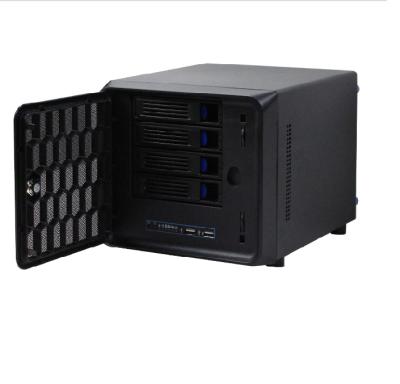 China 0.6mm SGCC Shenzhen 4 HDD Bay NAS Storage Server for sale