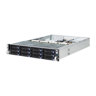 China With fan S265-12 19inches 12 server rack storage - bays hotswappable NAS server case for sale