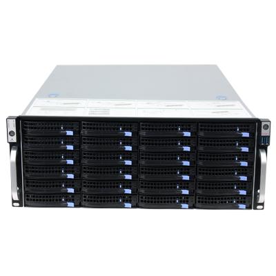 China With 4U 650mm Fan Case 24 HDD 3*12038 Hot-swap Fans Server Chassis Rackmount with 1.0mm SGCC“ for sale