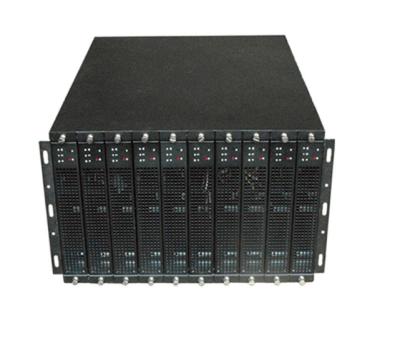 China With Top Cooling Fan Design 10pcs 1U ATX /Micro-ATX DH Blade Server Chassis With 1U Blade Server Chassis for sale