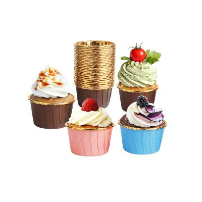 China High Temperature Resistant Disposable Baking Foil Cupcake Film Roll Paper Cake Cup for sale