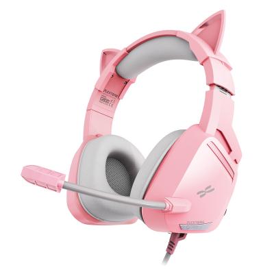 China Best Selling Headband Headphones With Microphone With Cat Ears Gaming Headphones For Girls Kids Classroom Headphones for sale