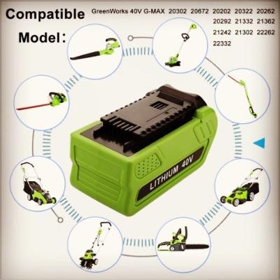 China 29472 29462 Greenworks Battery Pack Fits Greenworks Gmax Tools for sale