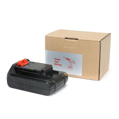 Chine 20V 4000mAh Black & Decker Piles pour outils électriques, Piles pour outils électriques Li-Ion à vendre