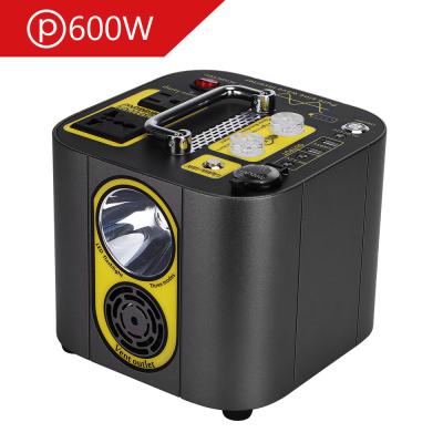 Chine 18650 batterie centrale électrique portable 467wh 126ah alimentation 600W pic 1000W avec USB de type C à vendre