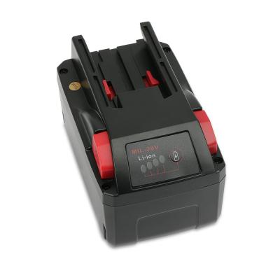 China 28V 6000mAh Milwaukee Replacement Power Tool Battery Easy to Install Steady Output with Slide Pack Battery for sale