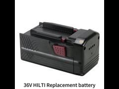 36V HILTI replacement power tool battery