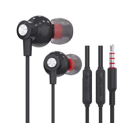 China Perfect Sound Hot Selling Heavy Bass Earphones Wired 3.5mm Plug Stereo Gaming Headset and Earphone with MIC for iphone for sale