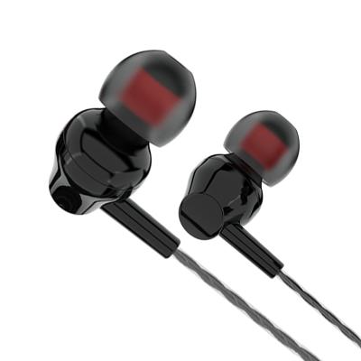 China New In-Ear Design D14 In-Ear Earbuds Wired Stereo Bass Wired Earphones Headphones Powerful Earphone 3.5mm Plug for sale