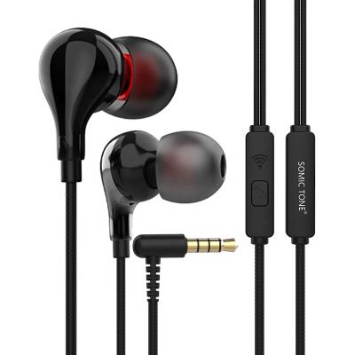 China High Quality Bass Stereo Sound Wired Earphones High Fidelity In-Ear Tone Somic Noise Earbuds Headphones S603 For Mobile Phone for sale