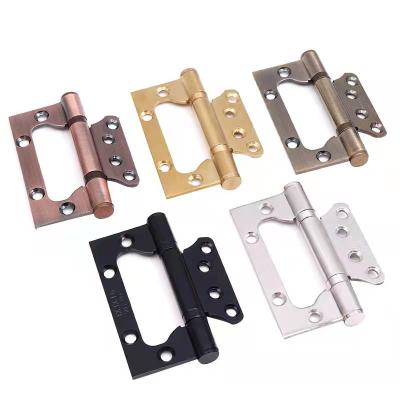 China Silent High Quality Multicolor Mute Wooden Door Hinge Stainless Steel Wooden Door Hinge for sale