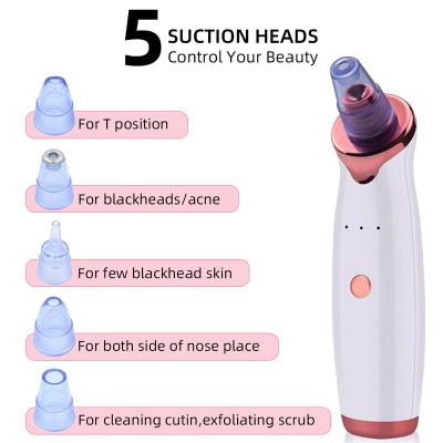 China Blackhead Facial Remover Acne Pimple Removal Acne Pimple Nose Nose Acne Treatment Vacuum Suction Remover Facial Deep Pore Diamond T Zone Beauty Tool Face Household SPA for sale