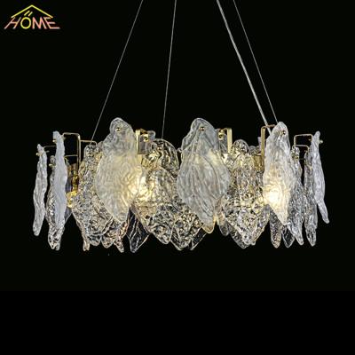 China Large modern European style gold led luxury chandeliers and pendant lights for sale