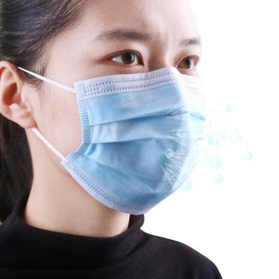 Κίνα Nonwoven Fabric Disposable Medical Consumables EN14683 Standard Medical Face Mask προς πώληση