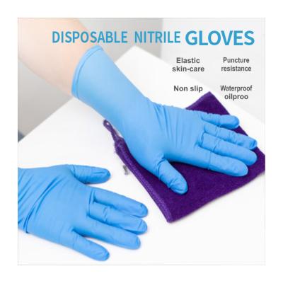 Κίνα Sterile Disposable Surgical Gloves Nitrile Latex 9 - 12 Inches High Elasticity προς πώληση