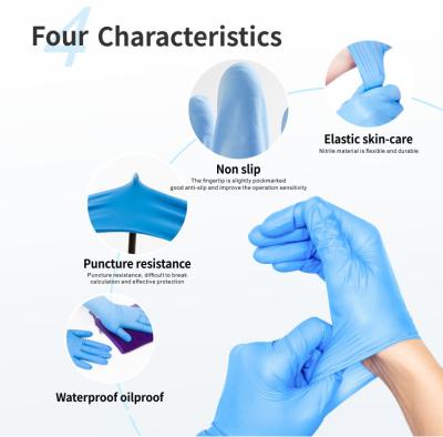 Chine Latex Coated Gloves Disposable Medical Consumables Industrial Powdered Medical Gloves à vendre