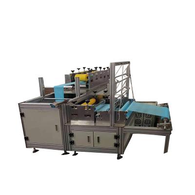 China Automatic Nonwoven Shoe Cover Making Machine 220V 4Kw With Shutdown Protection for sale