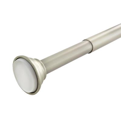 China Custom Made Curtain Rod Metal Extendable Shower Curtain Rod Shower Rod in Bathroom for sale