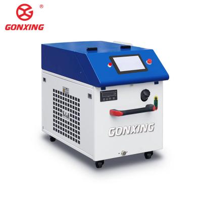 China Metal Rust Remover Fiber Laser Cleaning Machine  3000W with Handheld Laser Gun for sale